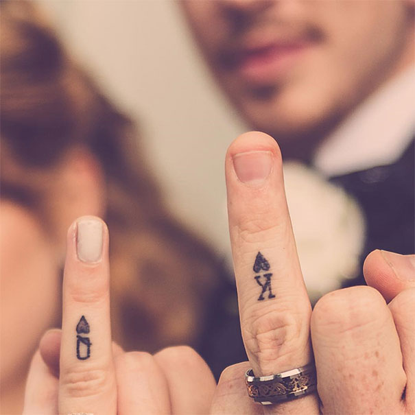 Wedding Ring Tattoos - % %
